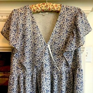 Madewell ditsy floral blouse
